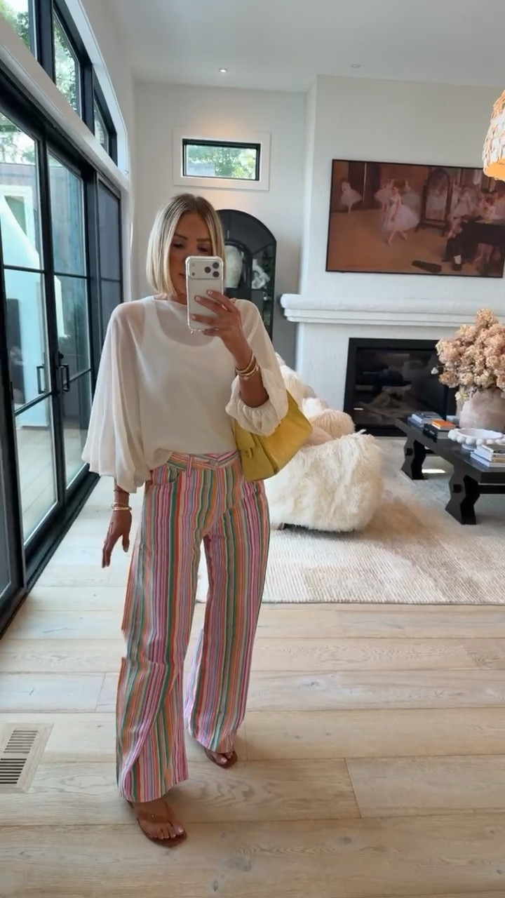 Statement pants? Sign 👏🏻 Me 👏🏻 Up 👏🏻

#LTKdayinmylife #LTKgrwm #LTKootd