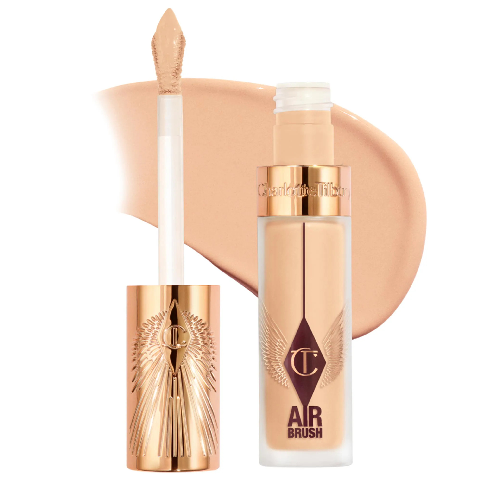 Charlotte Tilbury Airbrush Flawless Crease-Proof Long-Wear Blur Concealer with Hyaluronic Acid 7 Medium 0.29 oz/8.3 g | Sephora (US)