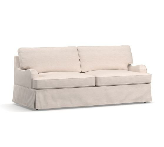 Hawthorne English Arm Slipcovered Sofa | Pottery Barn (US)