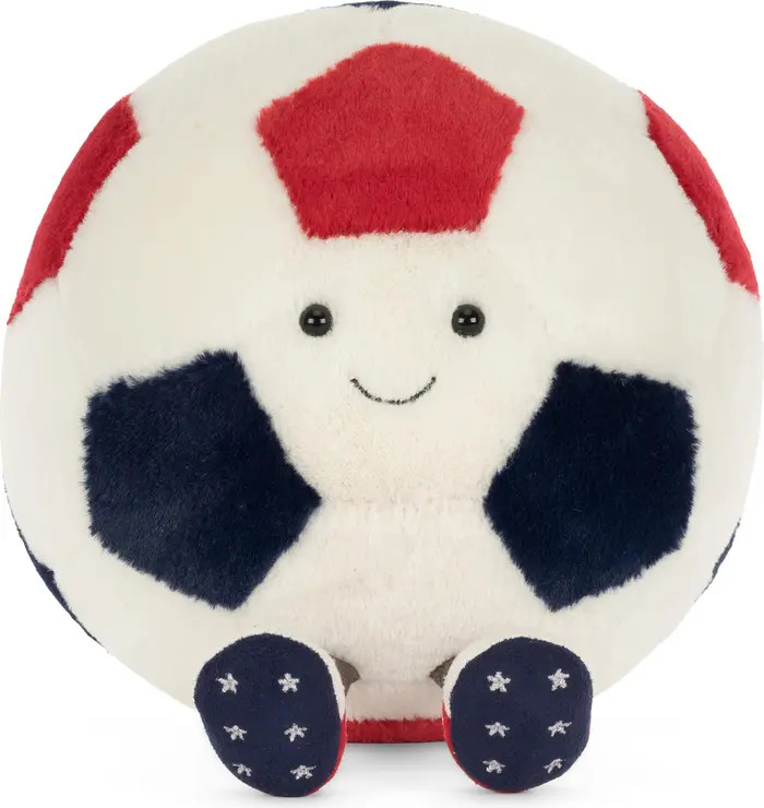 Jellycat Amuseables USA Soccer Ball Large Plushie | Nordstrom | Nordstrom