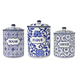 Alcott Hill® 3 Piece Kitchen Canister Set | Wayfair | Wayfair North America
