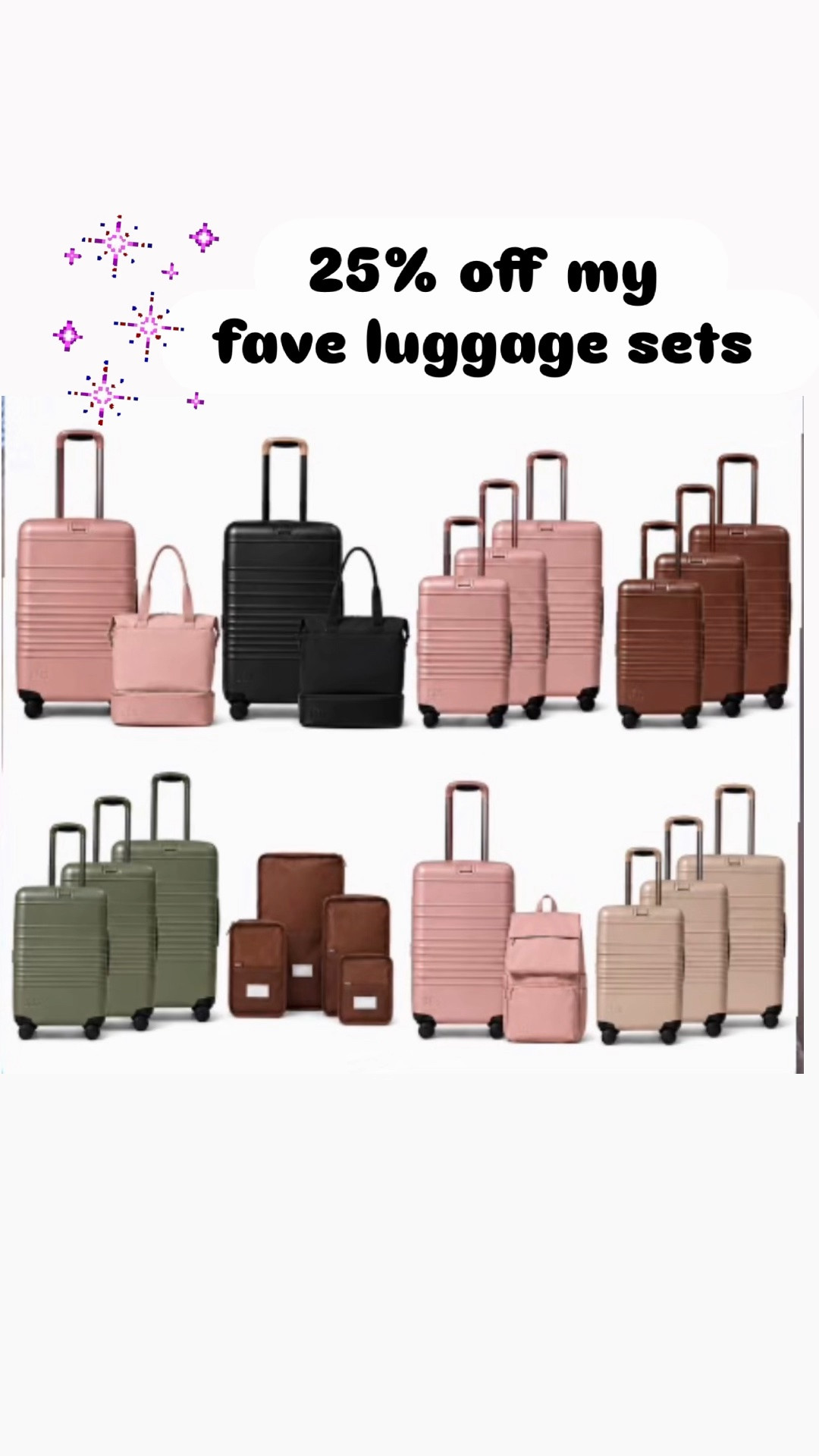 My favorite luggage 25%

#LTKdayinmylife #LTKOver40 #LTKSaleAlert