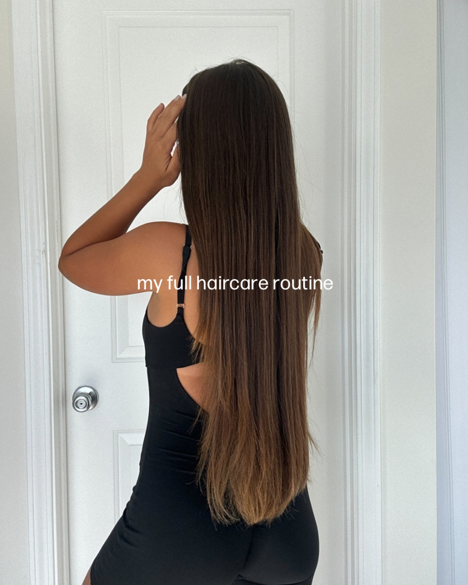 My full haircare routine for long & healthy hair 💓✨