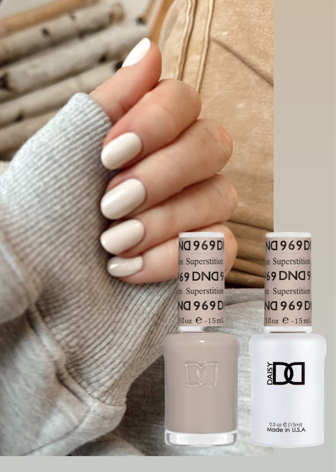 NEW nail colors for the New Year! Such a pretty and soft neutral🤍.
DND 969- Superstition 

Linking a few others I am liking too! 
Mine are gel on my natural nails. 

Nails. Nail color. Nail polish. 


#LTKfindsunder50 #LTKbeauty #LTKstyletip