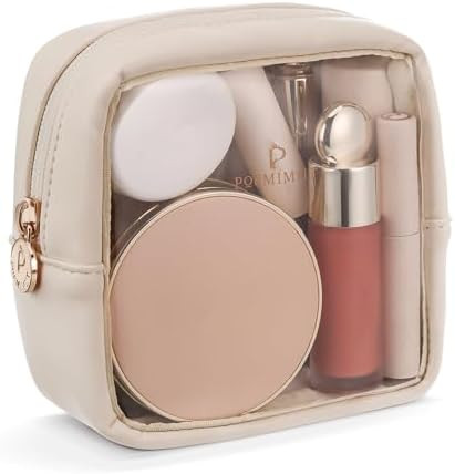 Pocmimut Mini Makeup Bag,Clear Makeup Bag Travel Toiletry Bag Pouch Purse Car Accessories Cute St... | Amazon (US)
