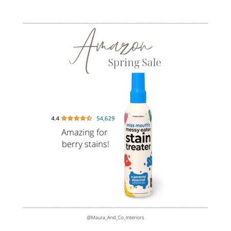 Miss Mouth stain treatment for kids clothing!

Amazon spring sale

#LTKbaby #LTKkids #LTKfamily