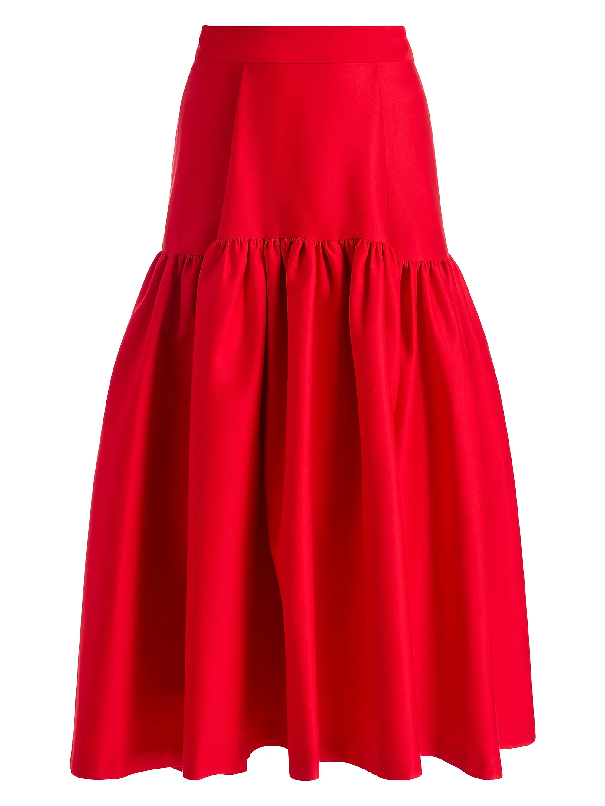 Diana Drop Waist Midi-Skirt | Saks Fifth Avenue