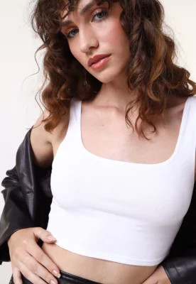 Regata Cropped Forever 21 Lisa Branca | Dafiti (BR)