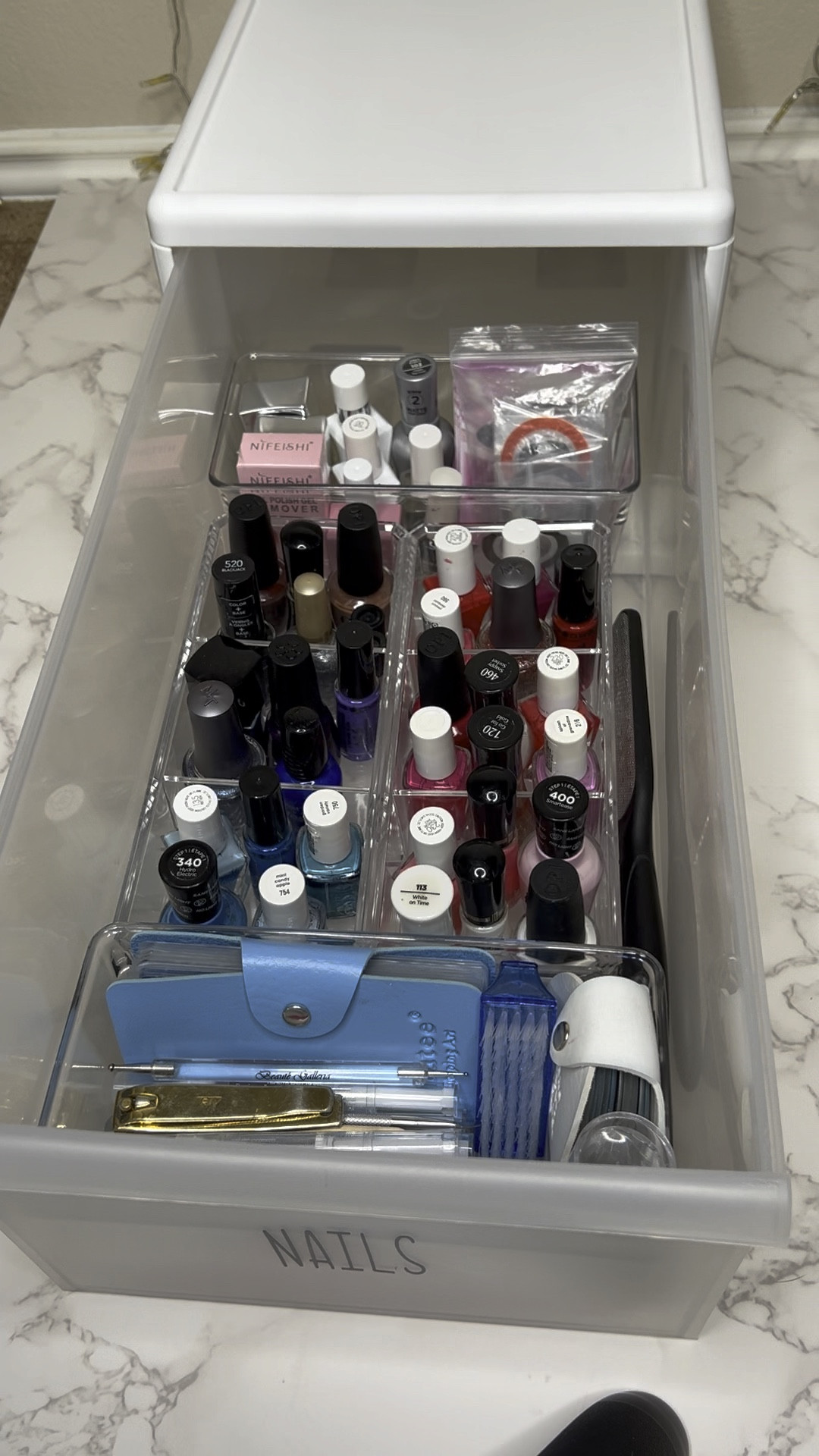 Nail polish organization! 💅

#LTKhome