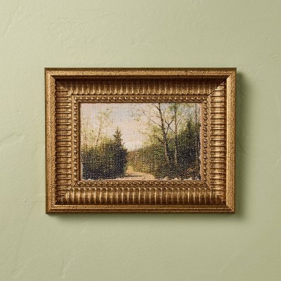 6.5"x8.5" Horizontal Landscape Road Framed Wall Art - Hearth & Hand™ with Magnolia | Target