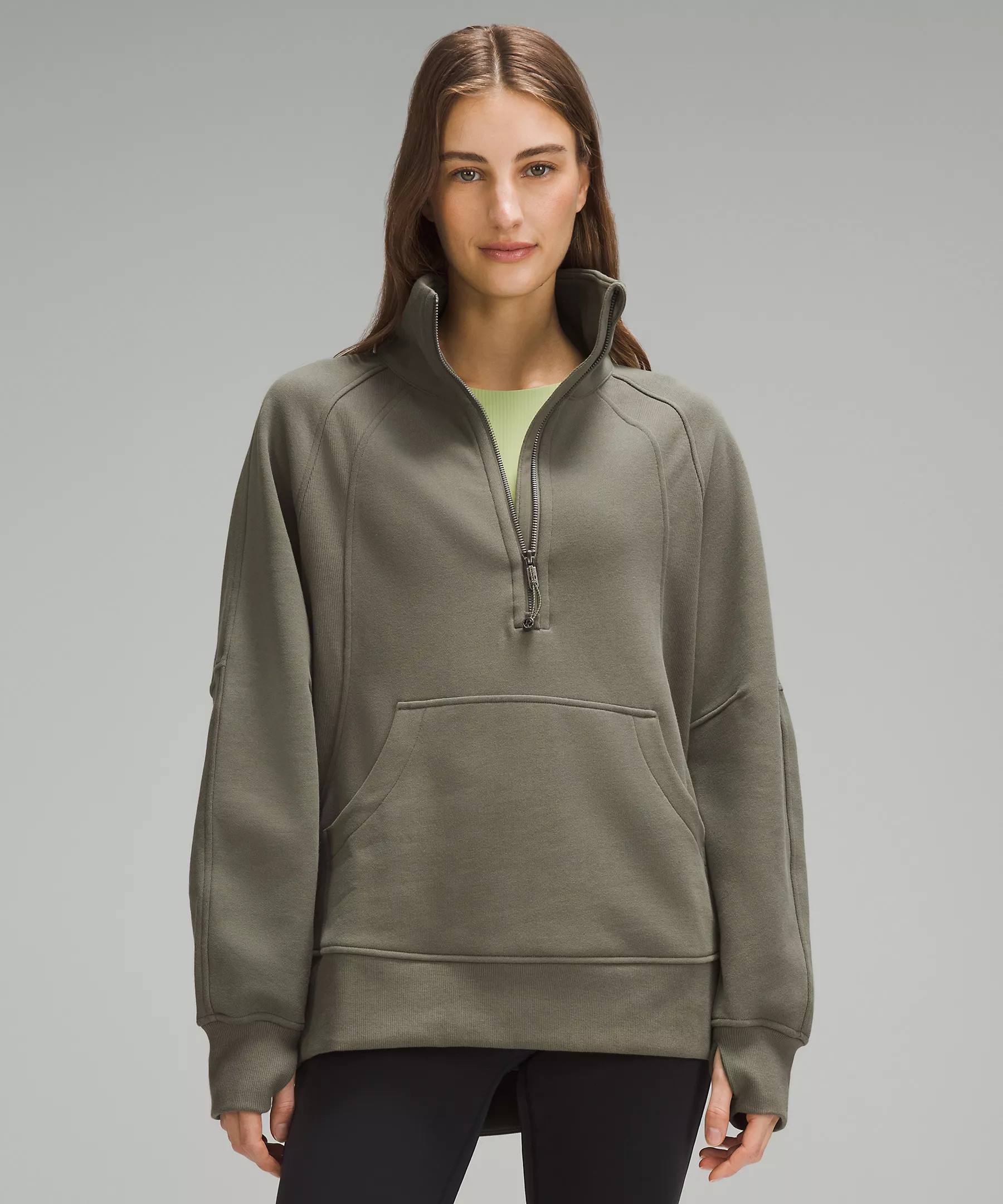Scuba Oversized Funnel-Neck Half Zip | Lululemon (US)