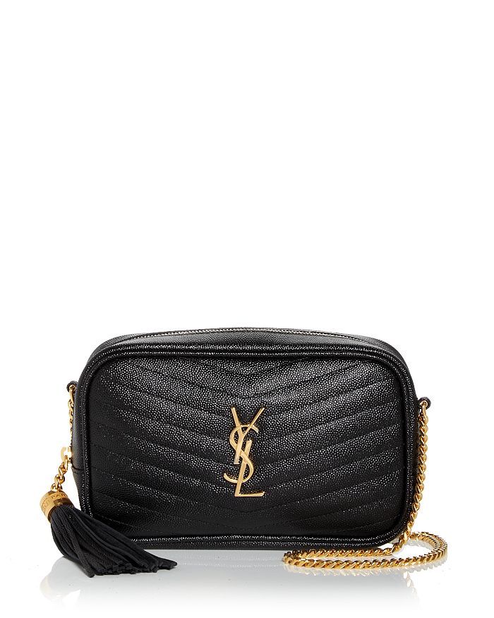 Saint Laurent
            
    
                    
                        Lou Mini Quilted Lea... | Bloomingdale's (US)