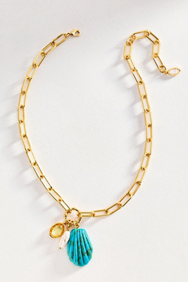 Mignonne Gavigan Natalia Charm Necklace | Anthropologie (US)