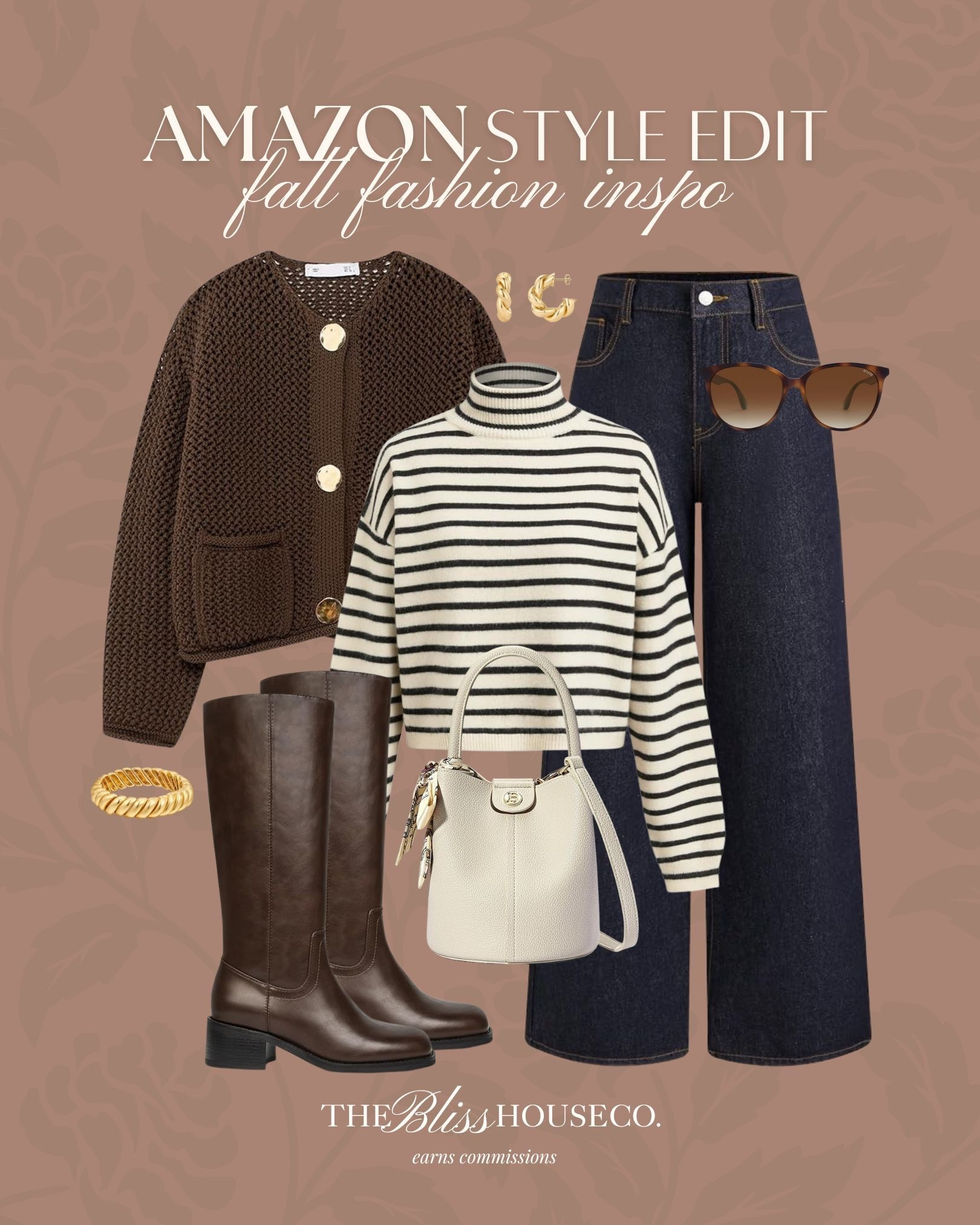 Amazon style edit, outfit inspo, fall fashion, cold weather, trending chocolate brown, sweater, dark wash jeans, affordable women’s clothing, Thanksgiving outfit, styled look 🍂

#LTKSeasonal #LTKFindsUnder50