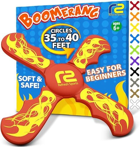 Boomerang for Kids - It Really Does Fly Back - Fun & Easy to Use Gifts for Boys & Girls - Best To... | Amazon (US)
