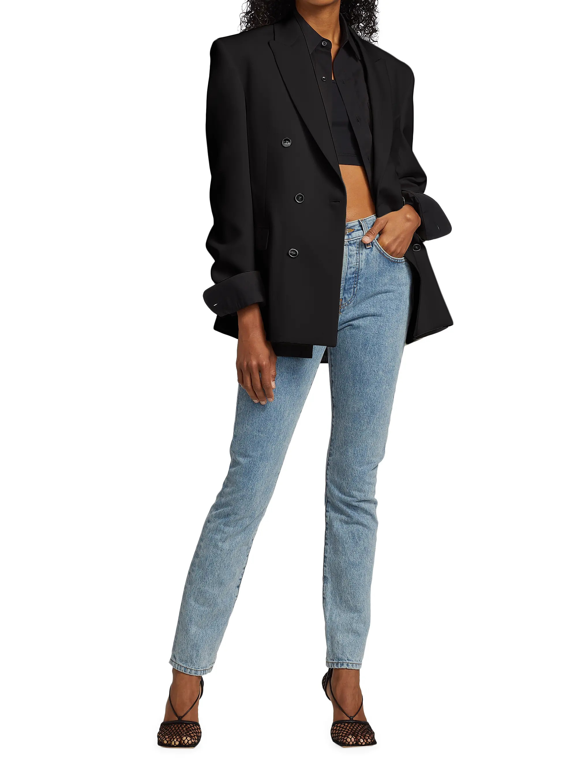 Double-Breasted Wool Blazer | Saks Fifth Avenue