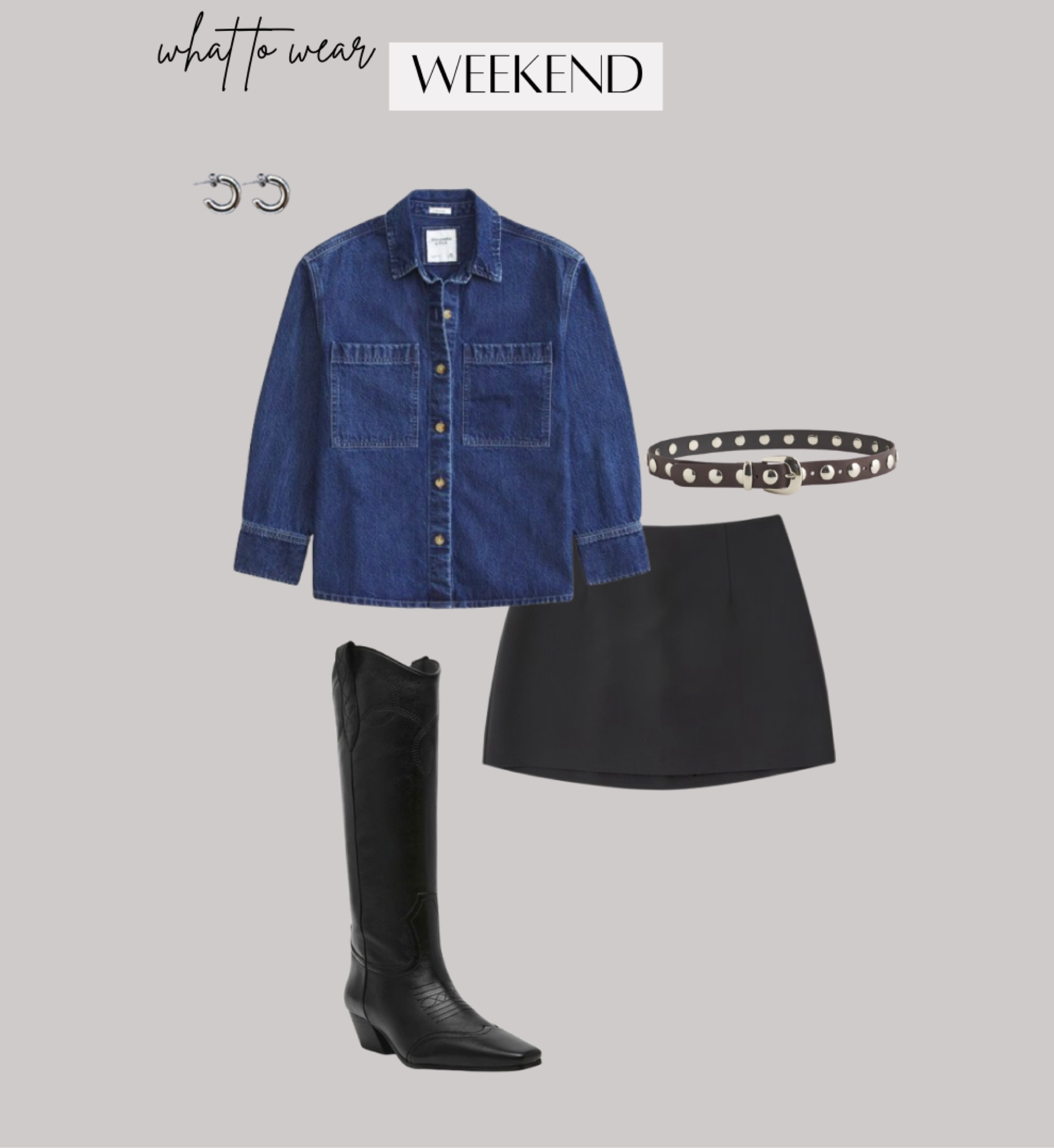 Weekend Outfit Inspo



weekend look, fashion style ootd, western boot, Nashville outfit, going out outfit, bachelorette party look, skirt, denim shirt 

#LTKU #LTKShoeCrush #LTKSeasonal