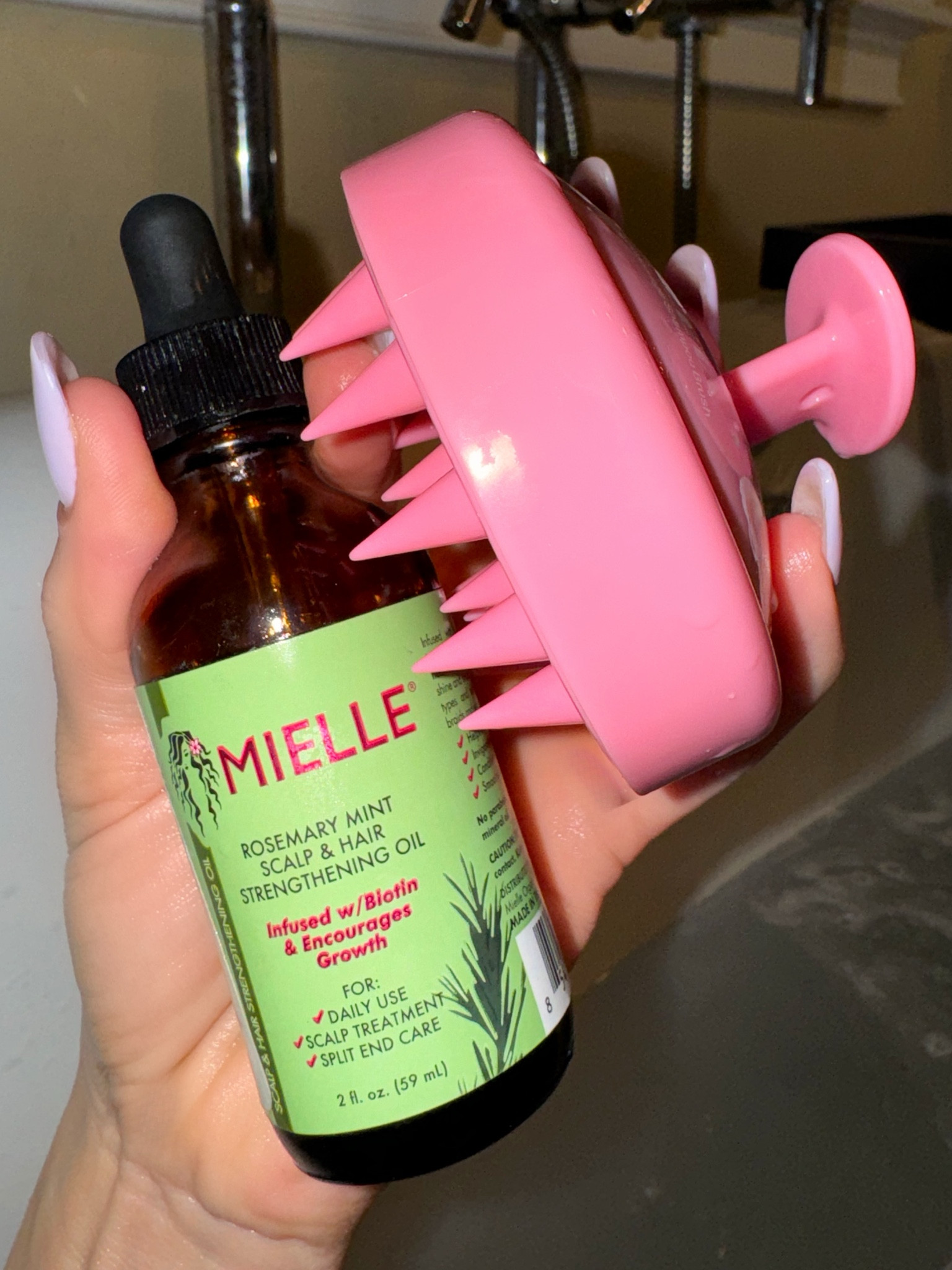 Dry scalp? YOU NEED THIS COMBO!! This is also a great way to work on your scalp health so your hair can grow fast and healthy! I see a huge difference in my dandruff since I started using this and both together cost about $16 on Amazon!!🛀

Pro tip: Apply several drops of hair oil to your scalp. Use the scalp massager to massage it in, then rinse! 🫧

I linked these both from Amazon below🛁

#LTKswim #LTKfamily #LTKfindsunder50