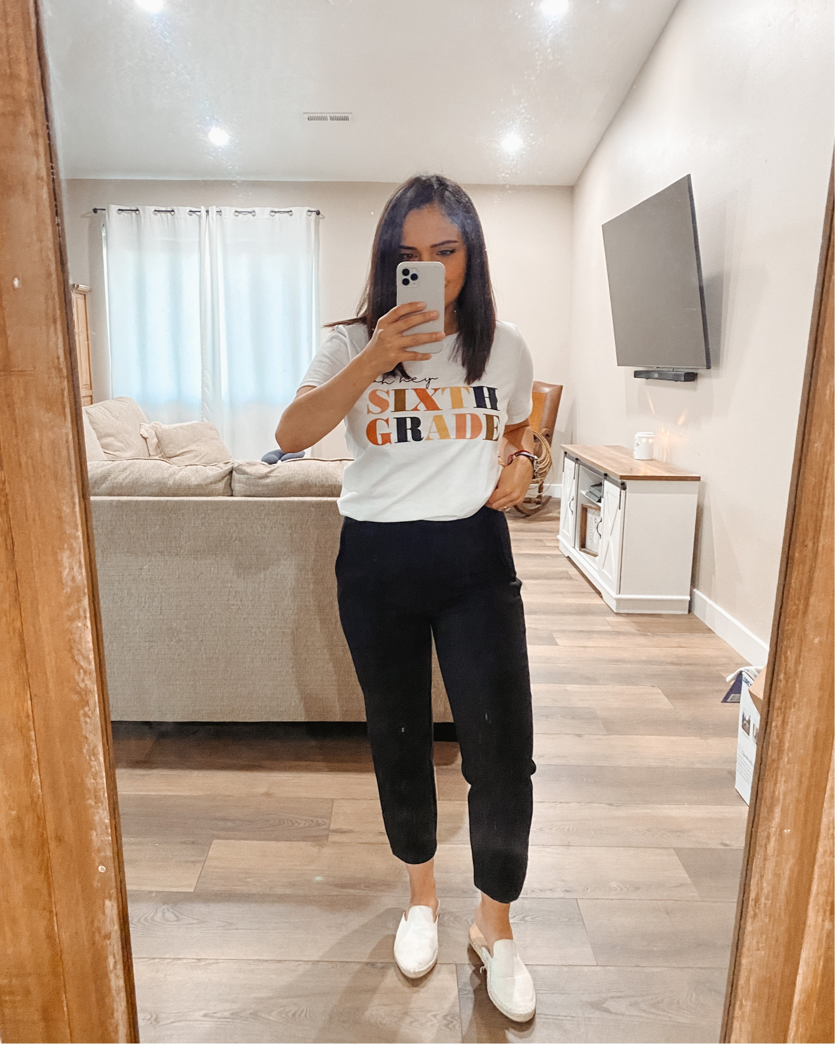 My First Day of School outfit. This top is under $15! 

#LTKunder100 #LTKworkwear