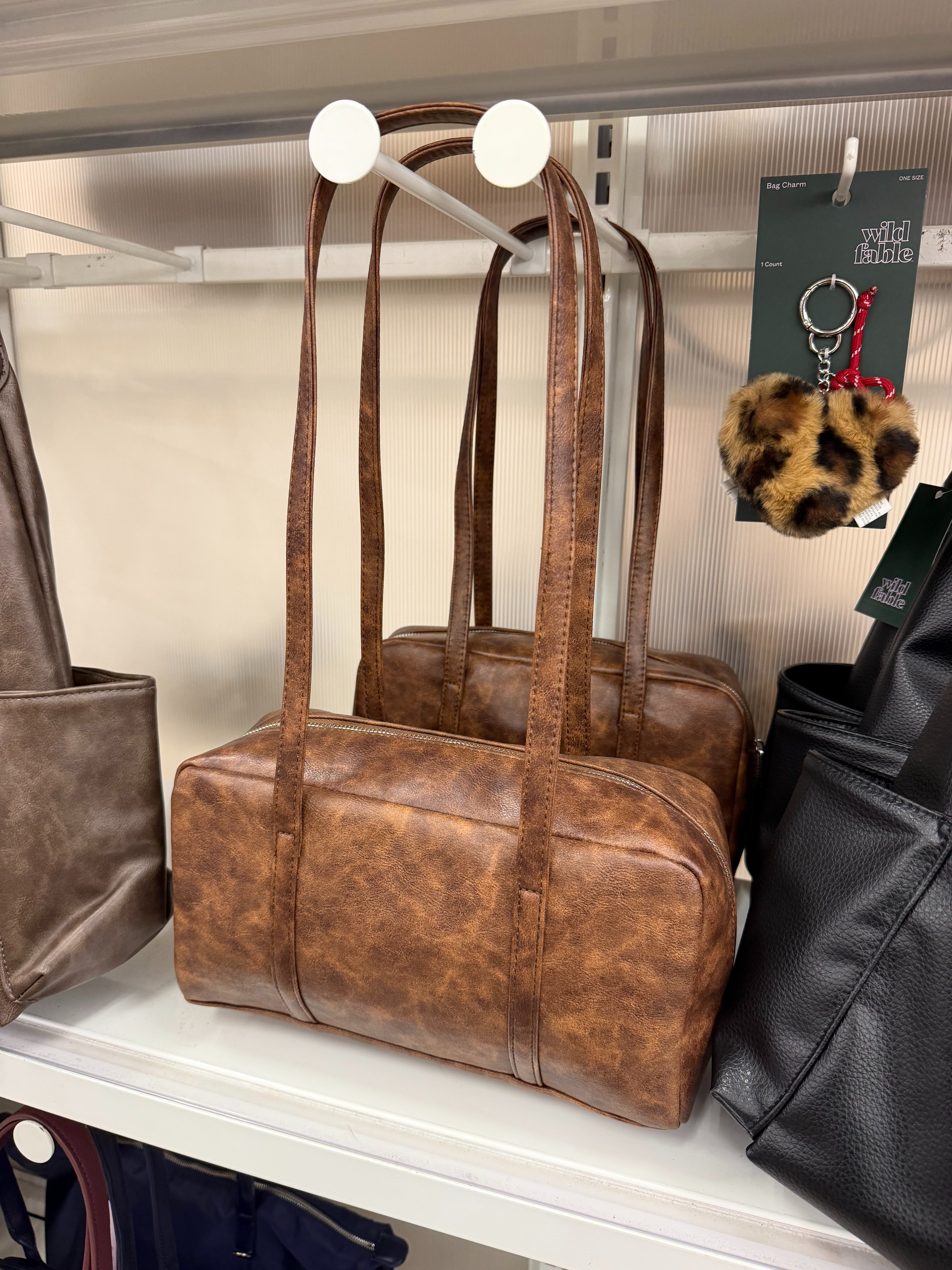 This vintage-inspired brown bag looks way more expensive than it is. The worn-in finish is perfect for fall. The size is perfect for every day! Comes in 3 other colors 

 #LTKootd #LTKSeasonal #LTKWorkwear