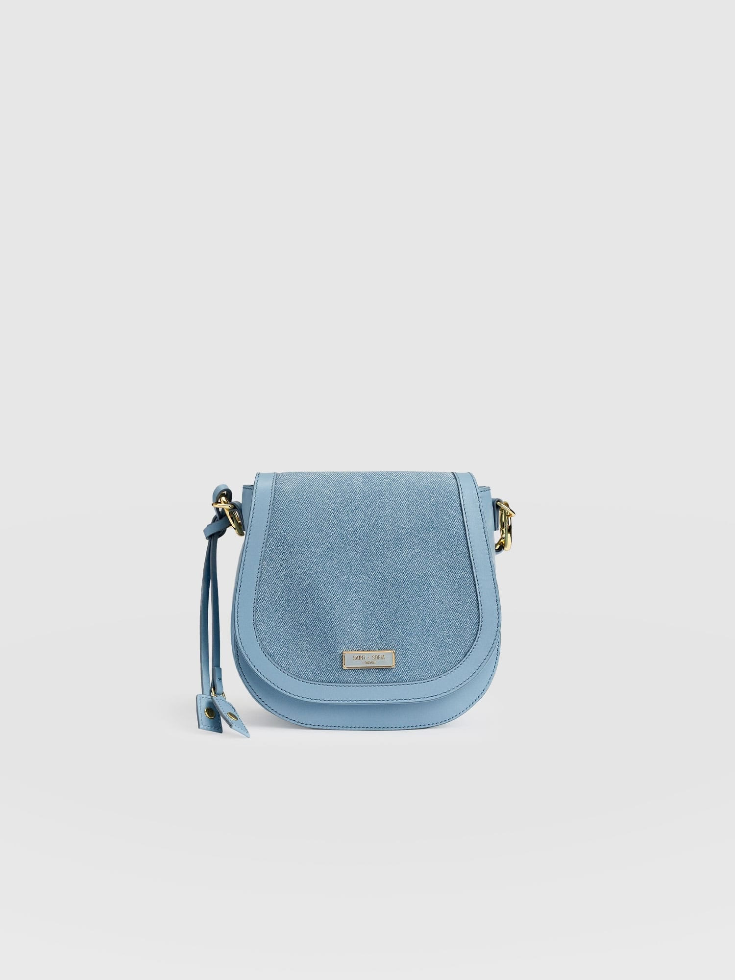 Saddle Bag - Denim | Saint + Sofia UK