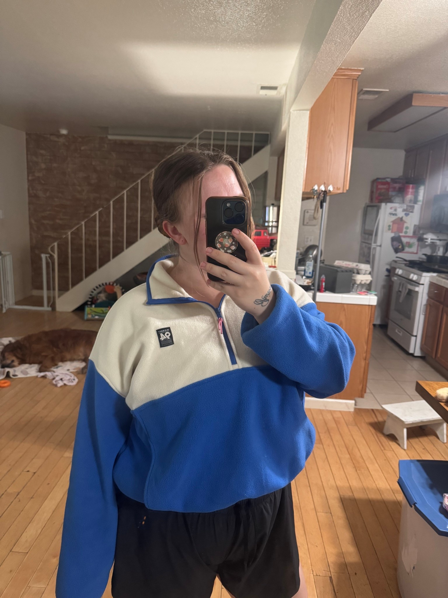 Cozy Rainy Day Fit after the gym. Shop the fit 🥰

#LTKMidsize #LTKActive