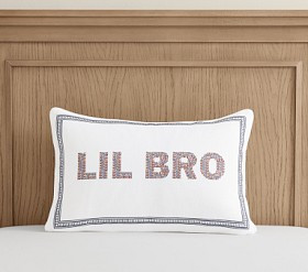 Lil Bro Pillow Cover | Pottery Barn Kids
