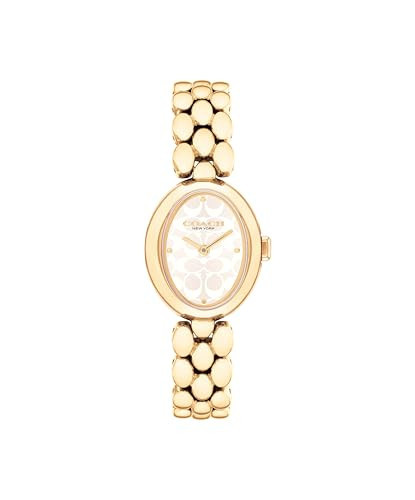 Coach Sammy Women's - 2H Quartz Watch - Stainless Steel Bracelet - Water Resistant up to 3ATM/30 Meters - Gift for Her - Modern Design - Perfect for Everyday Wear - 22.5mm | Amazon (US)