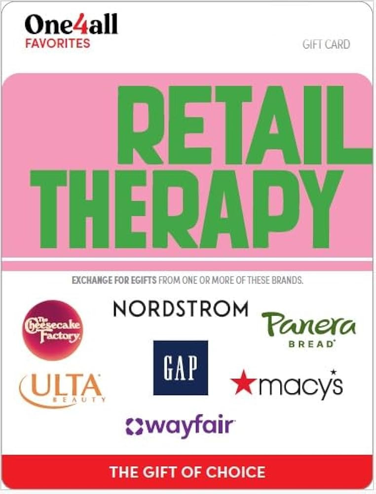 Multi-Brand Choice Cards Retail Therapy Gift Card $50 | Amazon (US)