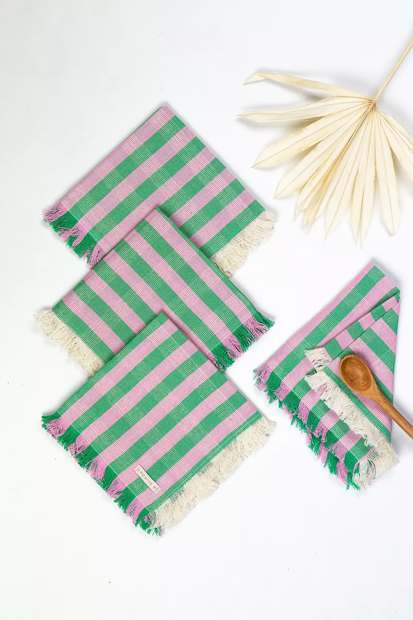 Archive New York Flora Party Napkins, Set of 4 | Anthropologie (US)