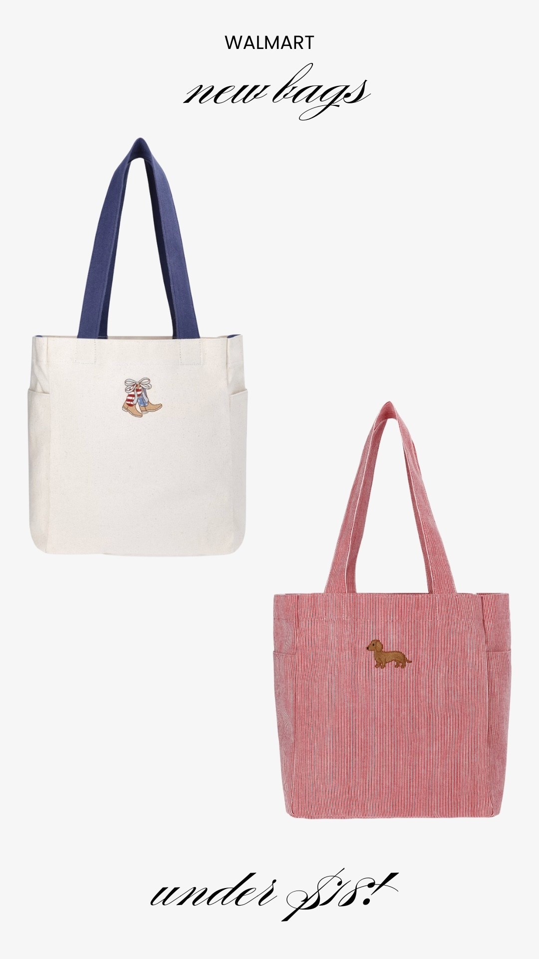 These tote bags are so cute! 

#LTKSeasonal