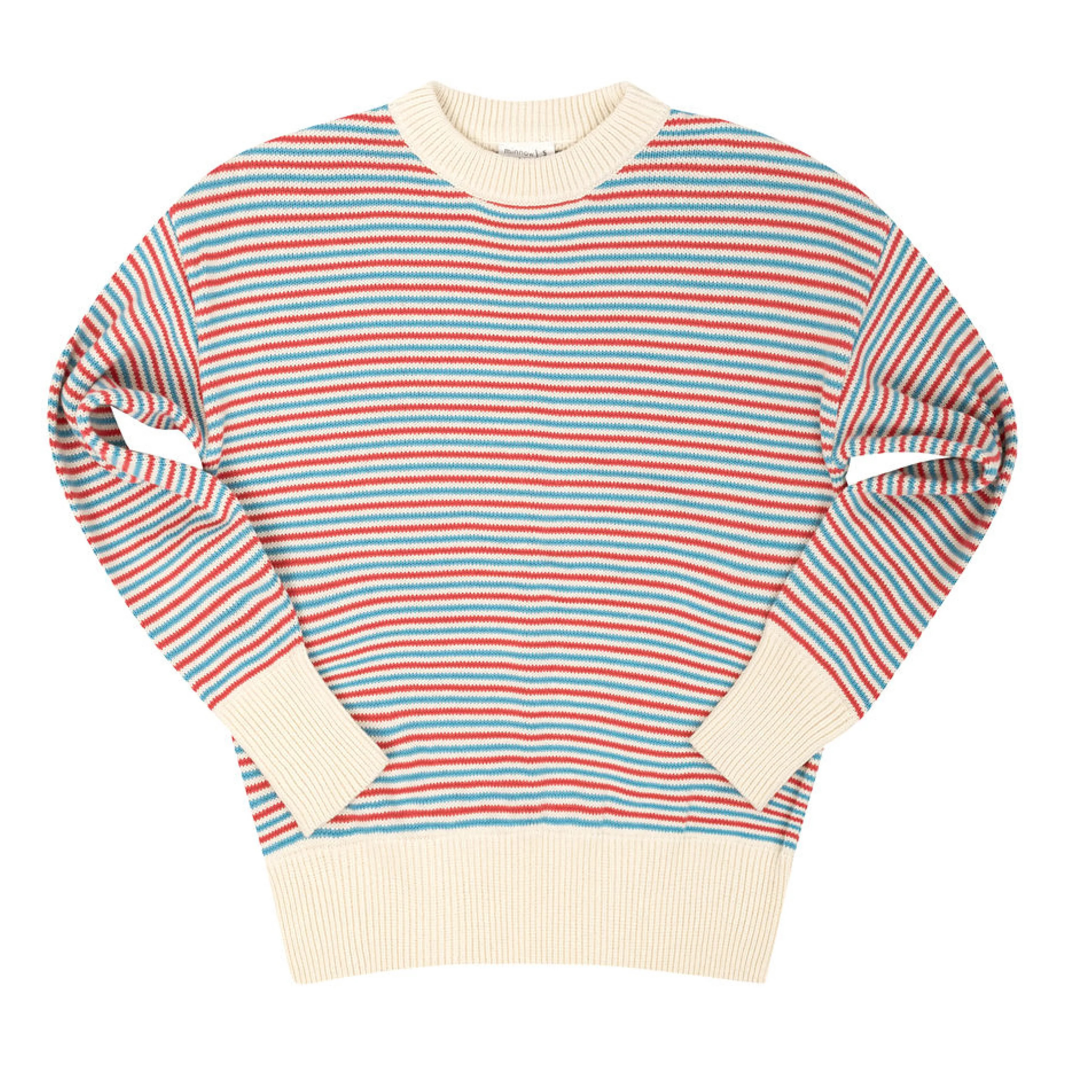 women's marina stripe knit sweater | Minnow
