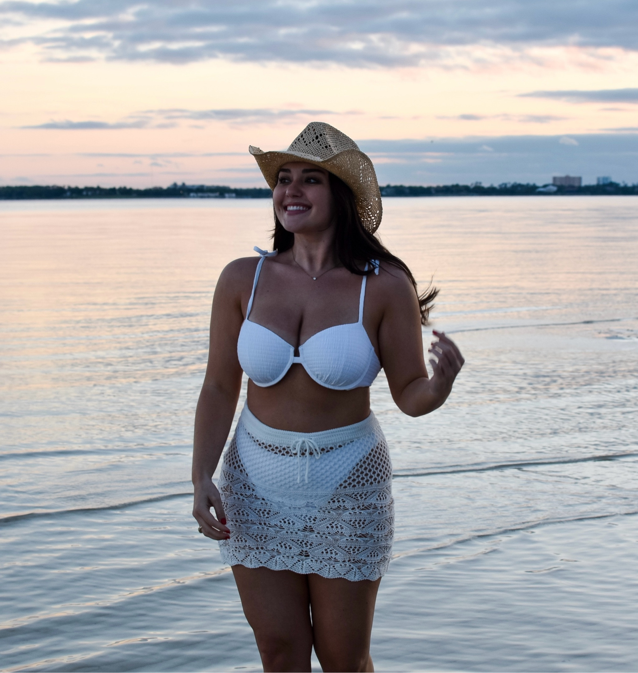 coastal cowgirl beach outfit 

white bikini, cowboy hat, abercrombie swim

#LTKswim #LTKtravel
