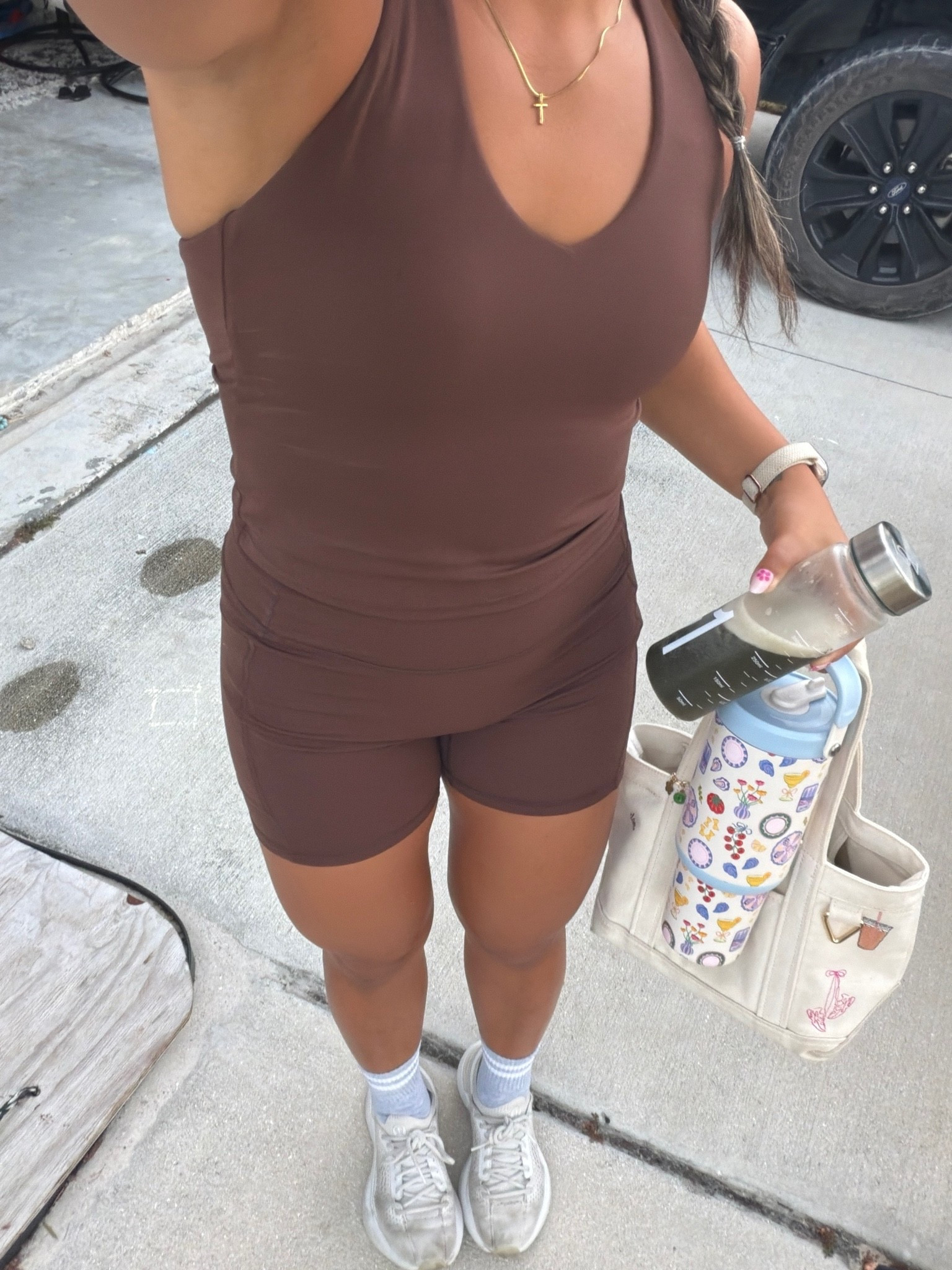 Love this set! Holds up so well at the gym. Wearing a small and less than $30.

#LTKgrwm #LTKootd #LTKfitnessgoals