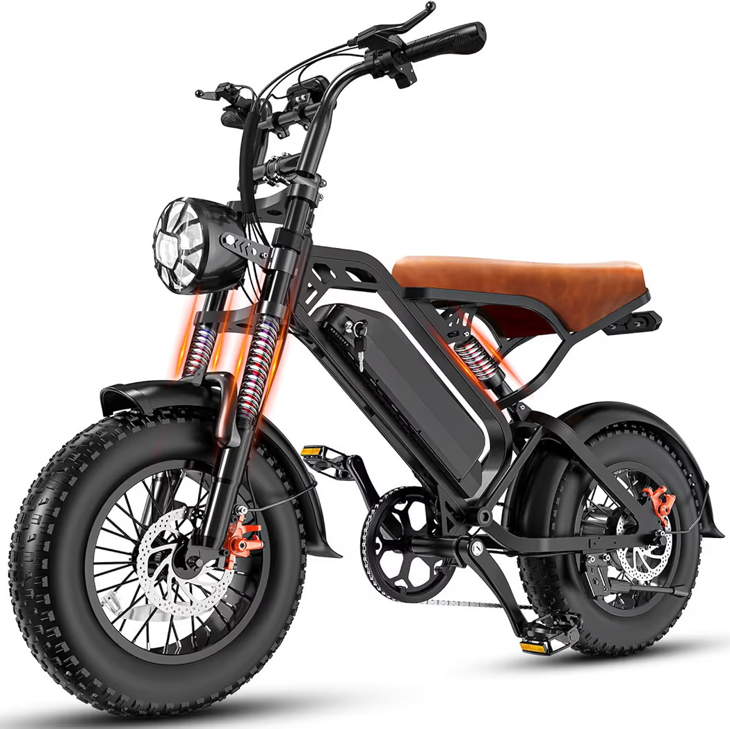 Electric Bike for Adults, 1200W Peak Power Ebike, 28MPH, 48V 18Ah Removable Battery, 35-Mile Rang... | Amazon (US)