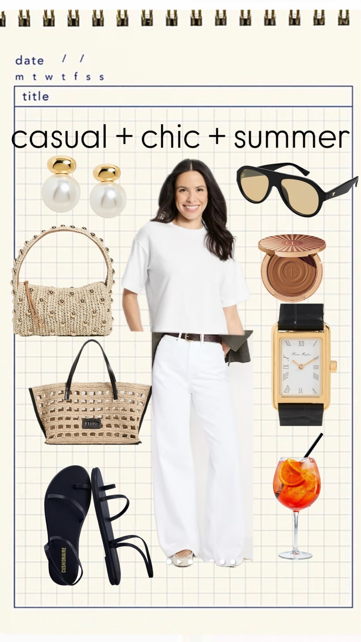 casual chic summer outfit idea
on sale finds

#LTKootd #LTKSaleAlert #LTKOver40