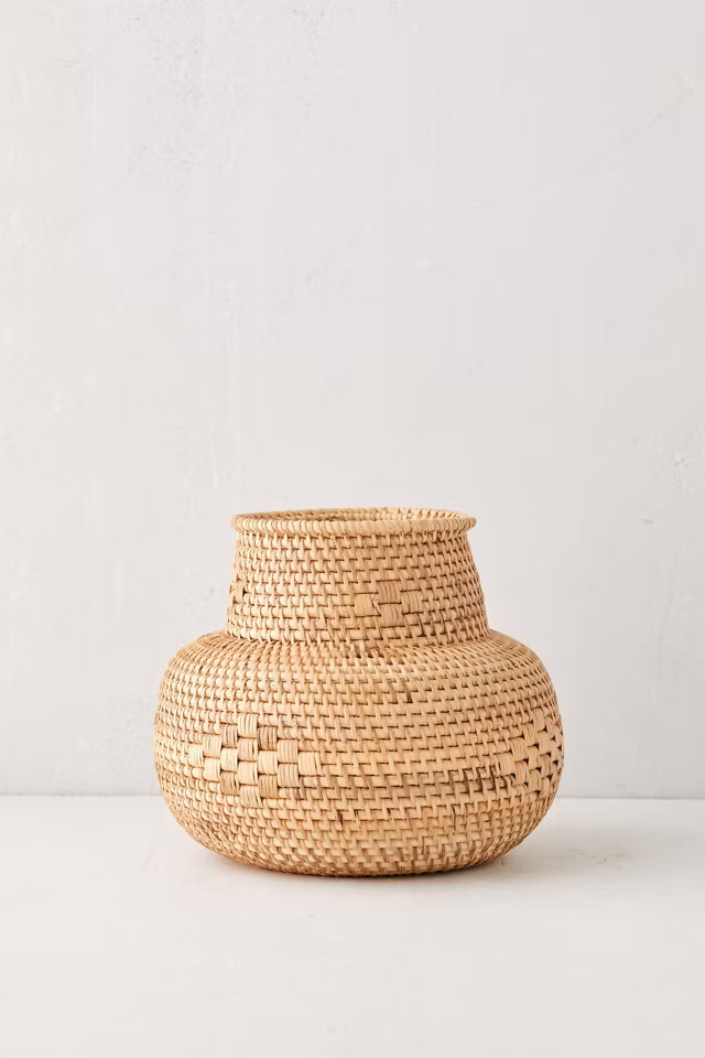 Basket Woven Pot | Urban Outfitters (US and RoW)