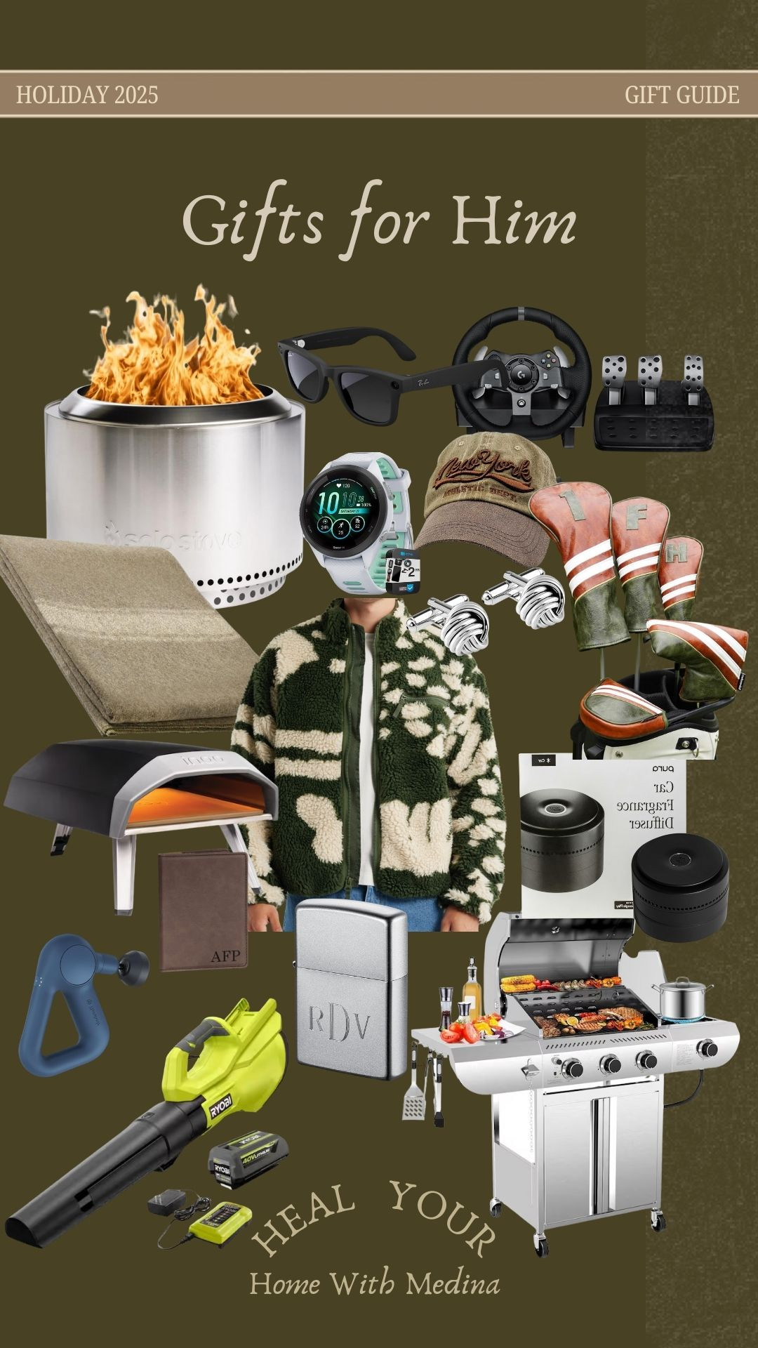 Gift guide for all the men in your life!!Gifts he’ll be excited to unwrap — no guesswork needed. Practical, stylish, and a little bit fun!! 

#LTKGiftGuide #LTKMens