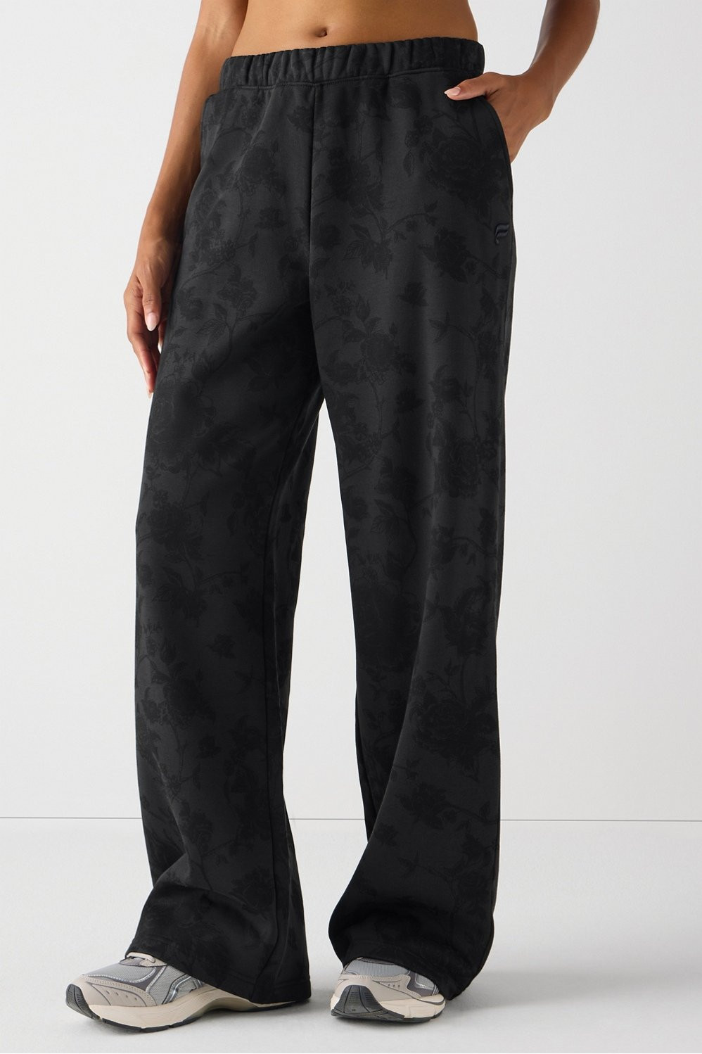 Cozy Fleece Wide Leg Sweatpant | Fabletics