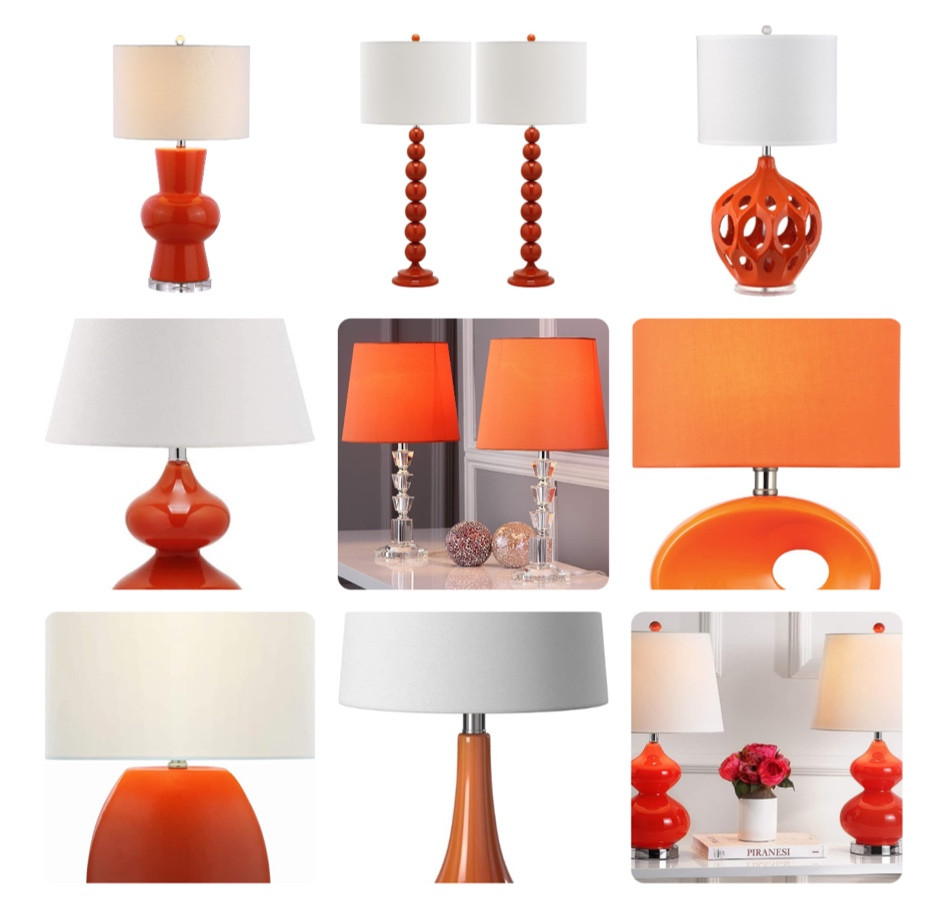 ORANGE you glad we found these?! #organgehome #orangelamps #orangedecor #orangestyleinspo #orange 

#LTKhome #LTKFind #LTKstyletip