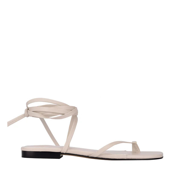 Mireya Ankle Wrap Flat Sandal | Marc Fisher