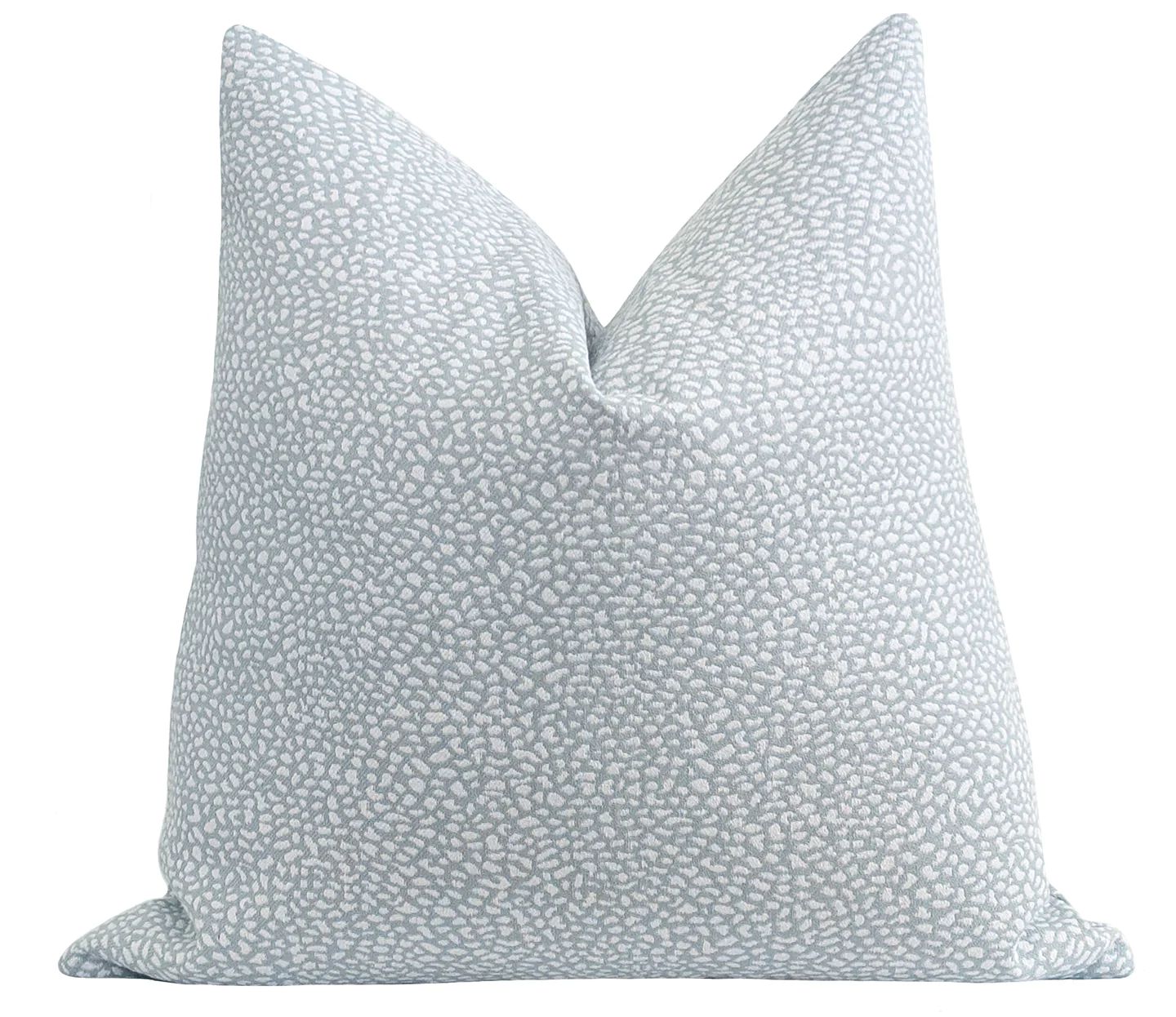 Sapulpa Ice Blue Pillow | Land of Pillows