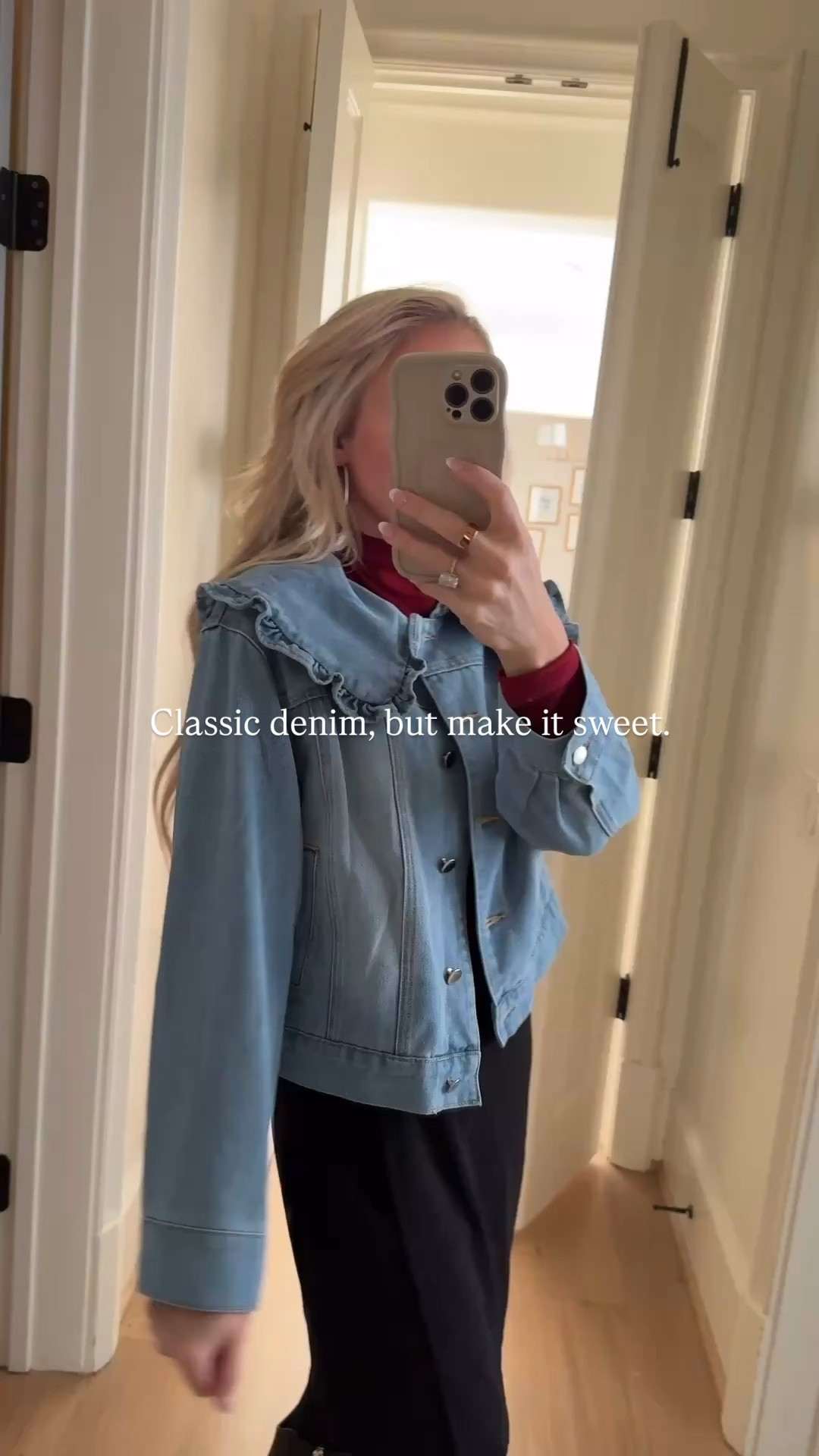 Soft layers, easy denim, and a little feminine detail that makes an everyday outfit feel special. This is my kind of throw-on-and-go uniform 🤍



#EverydayStyle #LayeredLooks #CasualChic

#LTKootd #LTKFindsUnder100 #LTKFindsUnder50