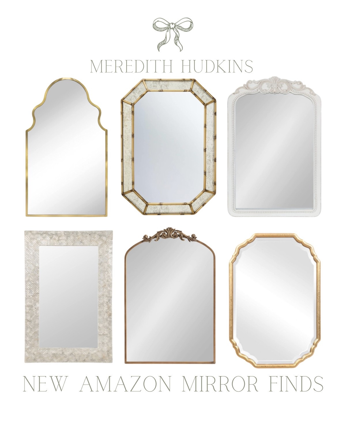 Meredith Hudkins, preppy, classic, timeless, home, home decor, amazon, amazon home, interior design, mirrors, gold, cream, metal, affordable, living room, bedroom, entryway, nursery, grandmillennial 

#LTKSaleAlert #LTKFindsUnder50 #LTKHome