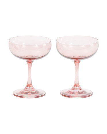 Set Of 2 Veneto Coupes Glasses | TJ Maxx