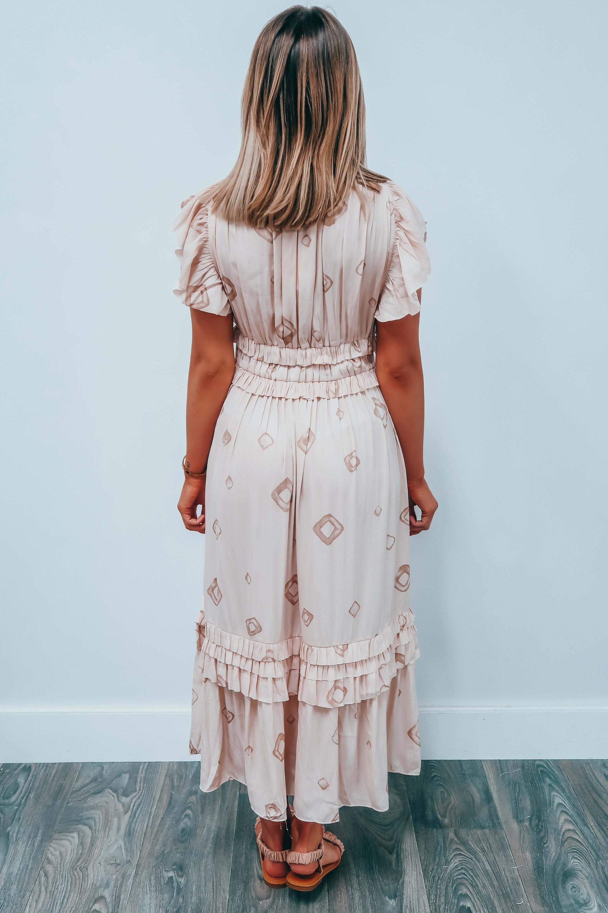 Diamond In The Rough Maxi: Nude/Tan | Shophopes