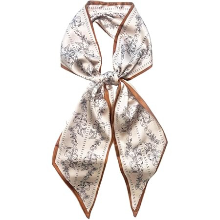 Hioyiwse Head Scarf Hair Neck Scarves For Women Purse Bag Scarfs For Handbags Silky Long Thin Sat... | Amazon (US)