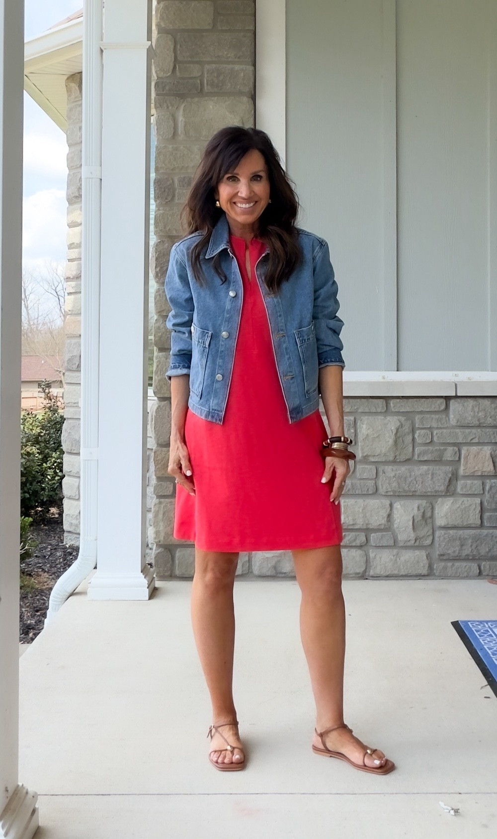 What I’m wearing 
Dress - small
Jacket -
Small

#LTKOver40 #LTKSeasonal