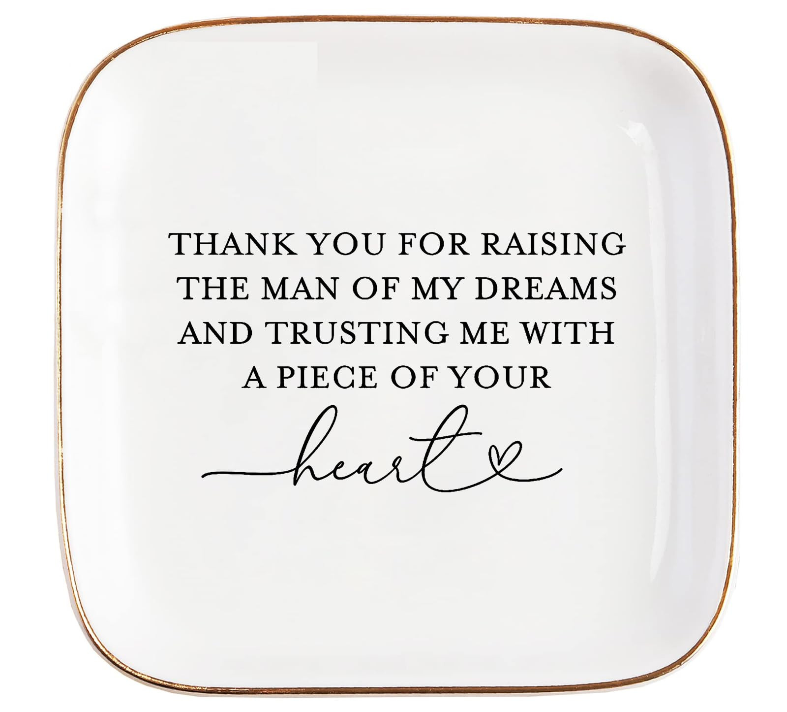 Mother of the Groom Gifts Jewelry Tray from Bride, Mother's Day Christmas Birthday Wedding Gifts ... | Amazon (US)