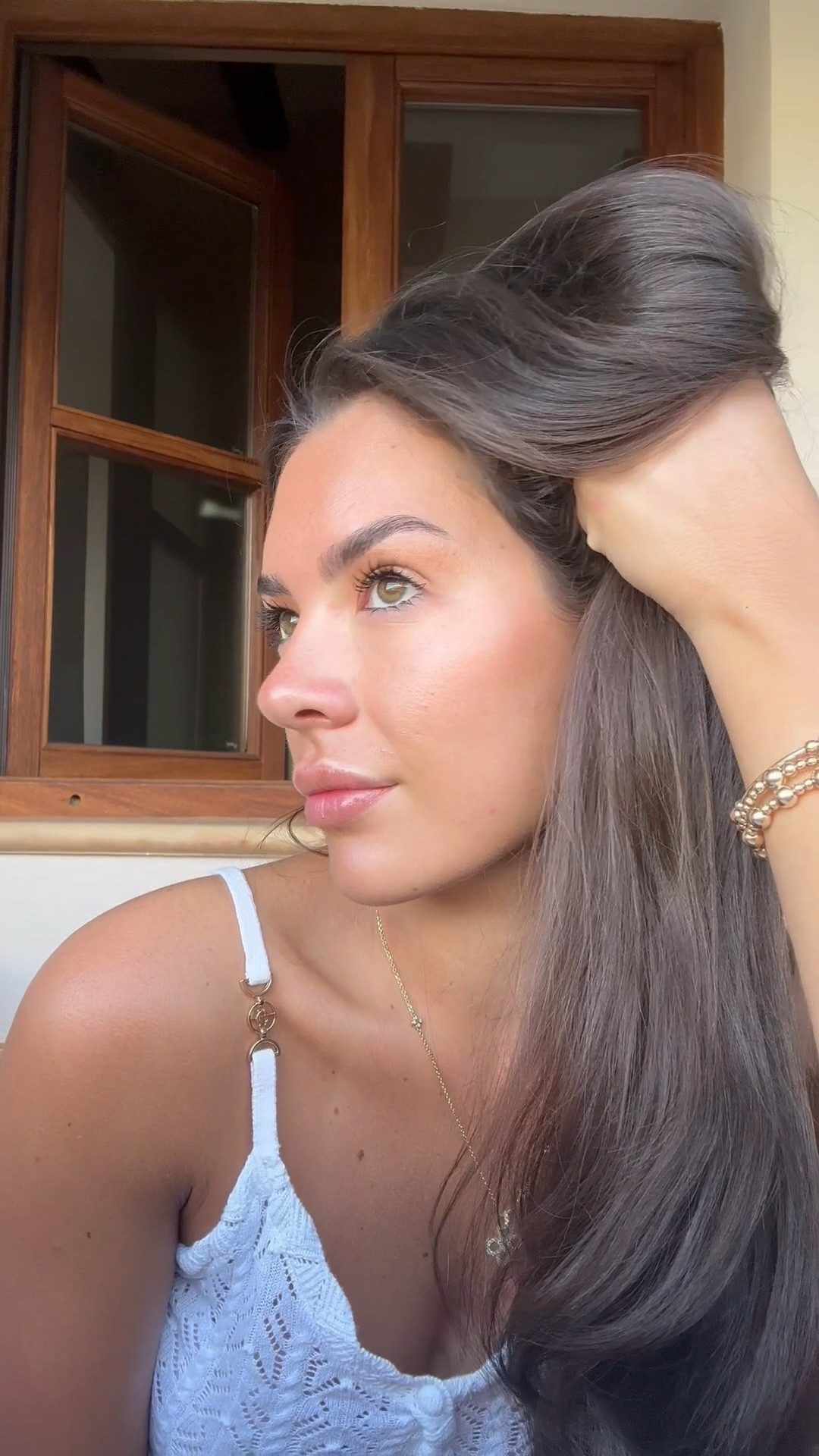Makeup routine 

Foundation shade 4.5
Lip liner shade Risky Rose
MAC cream highlighter shade pearl
NARS shade Macadamia 


#LTKuk #LTKbeauty #LTKstyletip